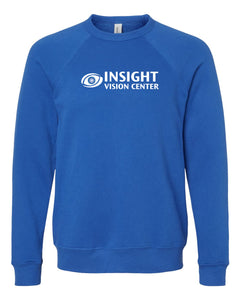 Insight/AEG -- BELLA+CANVAS® - Sponge Fleece Raglan Crewneck Sweatshirt