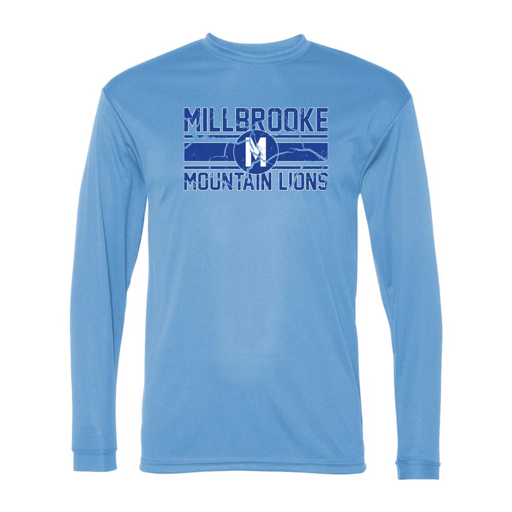 Millbrooke Mountain Lions - C2 - Performance Long Sleeve T-Shirt – KC