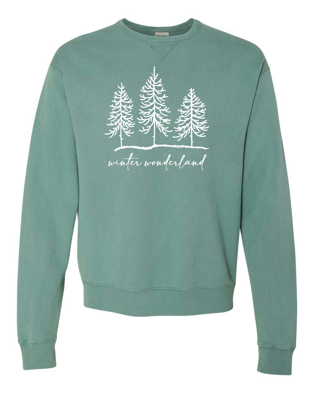 Winter Wonderland -- Hanes - ComfortWash® Garment Dyed Fleece Sweatshirt