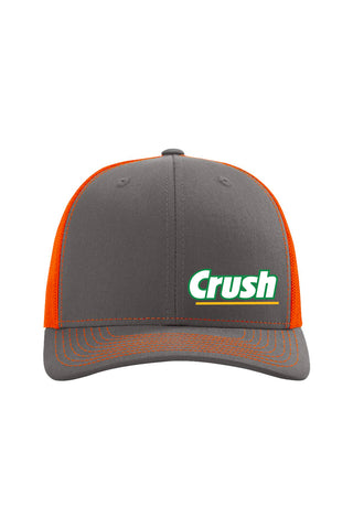 Orange Crush -- Richardson - Adjustable Snapback Trucker Cap