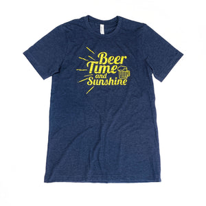 Beer Time & Sunshine -- BELLA+CANVAS® - Jersey Tee