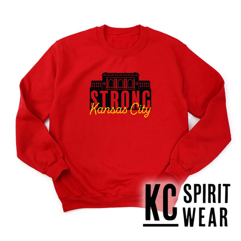 KC Strong -- Tultex - Unisex Fleece Crewneck Sweatshirt