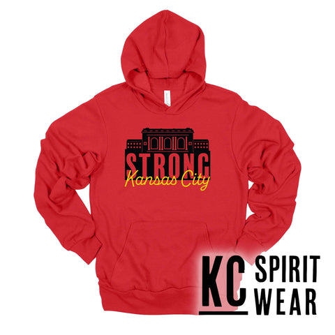 KC Strong -- Tultex - Unisex Fleece Hooded Sweatshirt