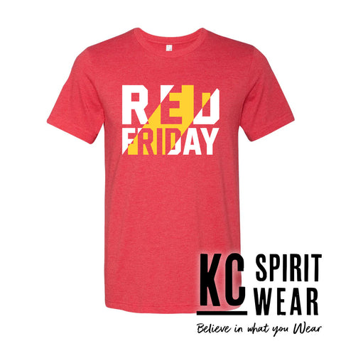 Red Friday -- BELLA+CANVAS - Jersey Tee