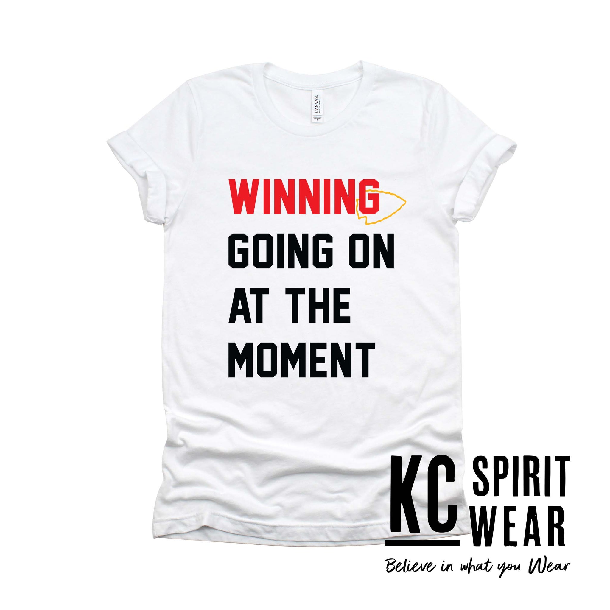 Winning Going On at the Moment -- BELLA+CANVAS - Jersey Tee