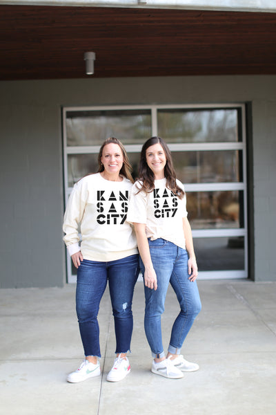Basic Kansas City -- Hanes - ComfortWash® Garment Dyed Fleece Sweatshirt