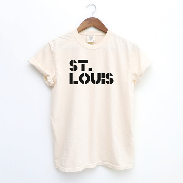 Basic St. Louis -- Hanes - ComfortWash® Garment-Dyed T-Shirt