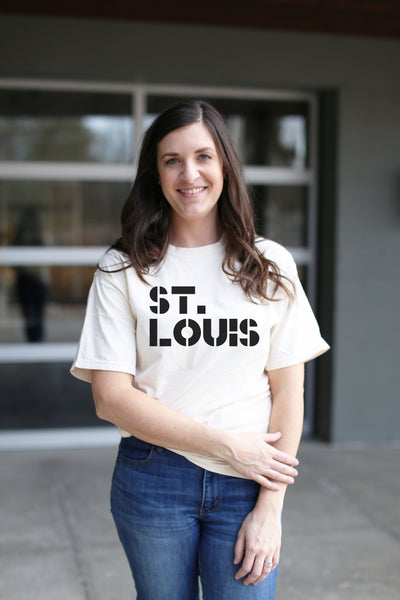 Basic St. Louis -- Hanes - ComfortWash® Garment-Dyed T-Shirt